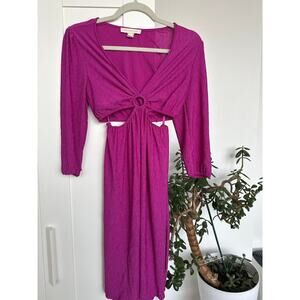 Monteau Los Angeles O-Ring Cutout Dress, EUC, Size S